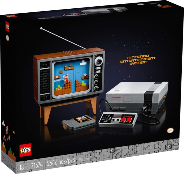 LEGO 71374 Nintendo Entertainment System NES