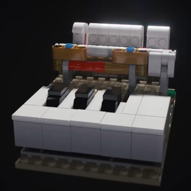 LEGO IDEAS grand piano