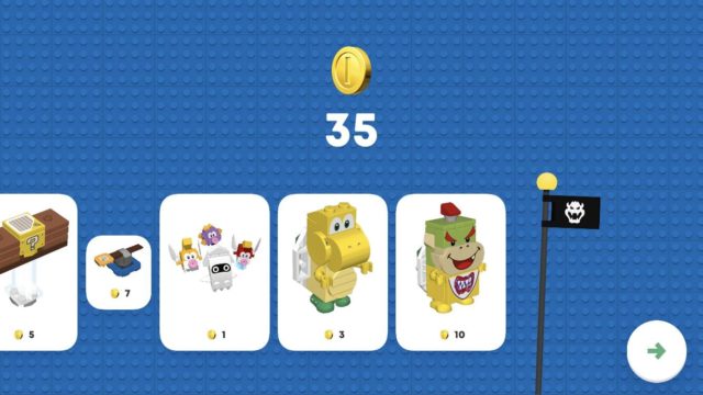 LEGO Super Mario app end