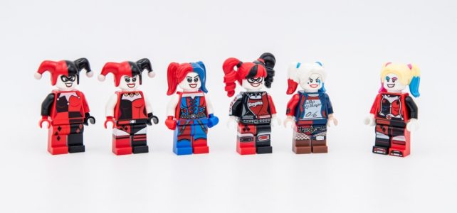 LEGO Harley Quinn evolution 1200