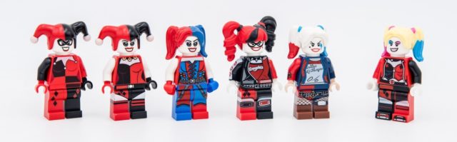 LEGO Harley Quinn evolution