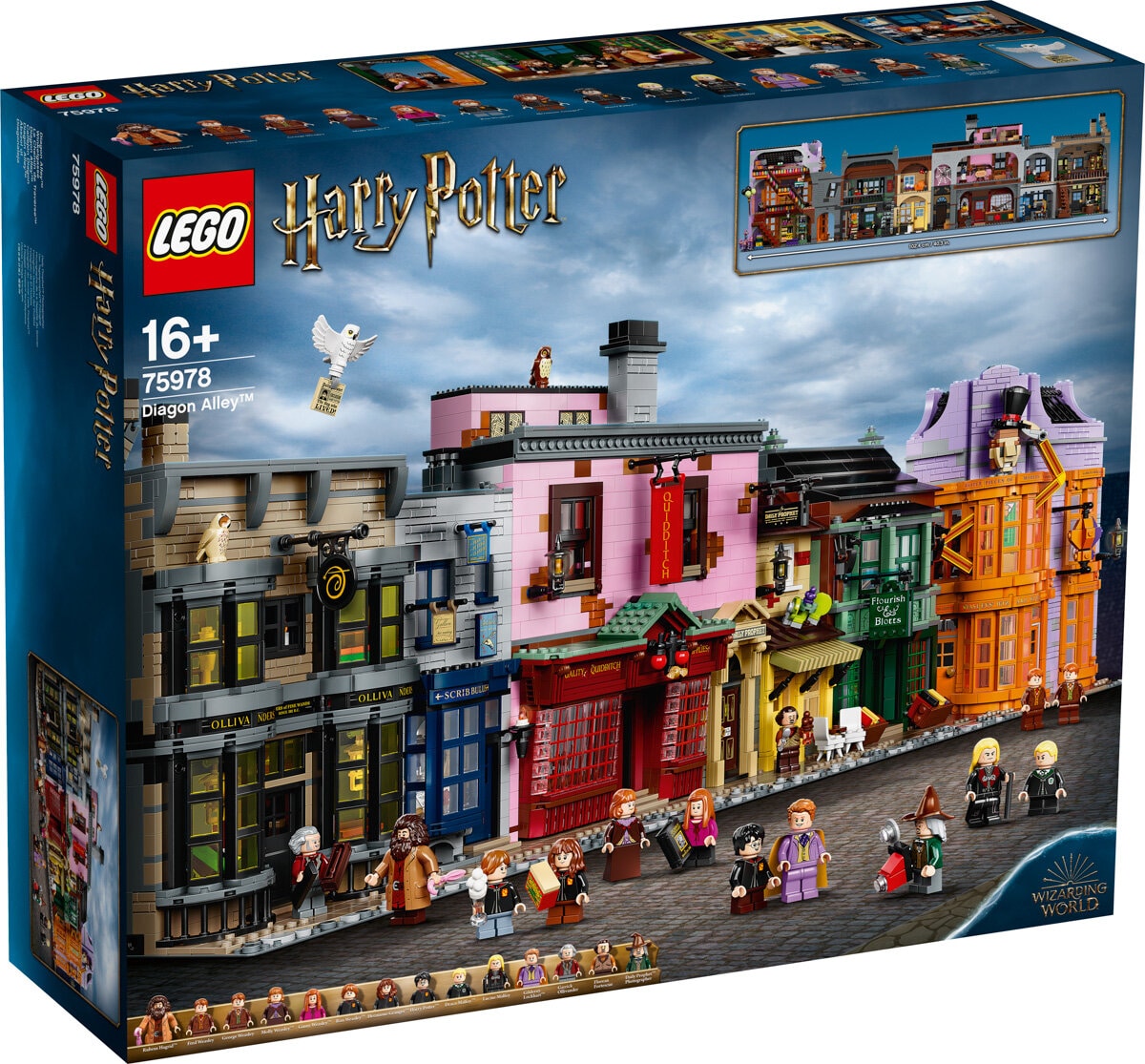 LEGO Harry Potter 75978 Diagon Alley, l'annonce officielle ! - HelloBricks