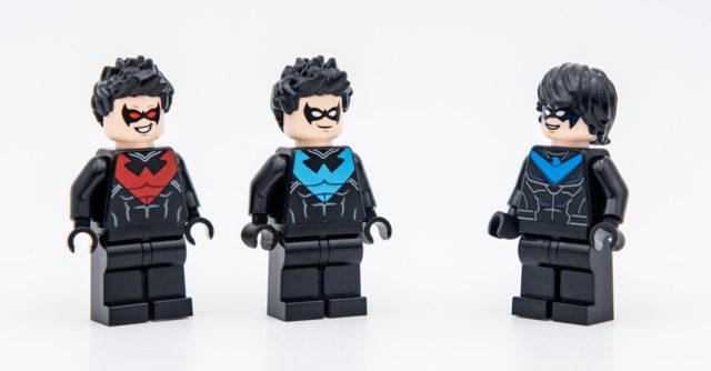 LEGO Nightwing evolution