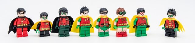 LEGO Robin evolution