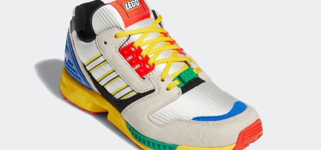 LEGO x Adidas ZX-8000 : les visuels officiels LEGO Adidas ZX-8000