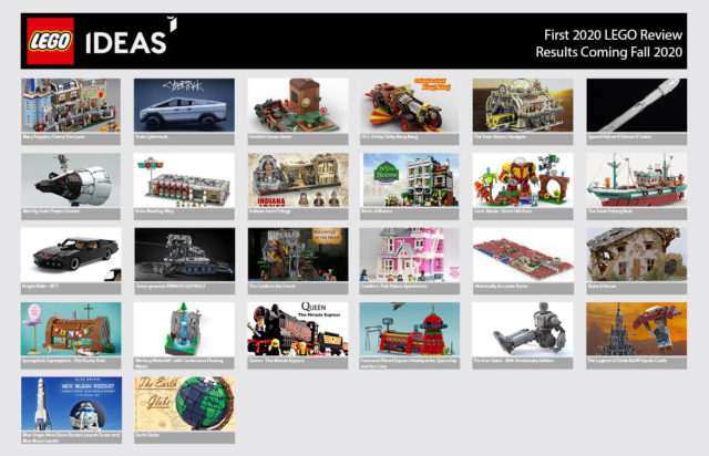 LEGO Ideas 2020 phase 1