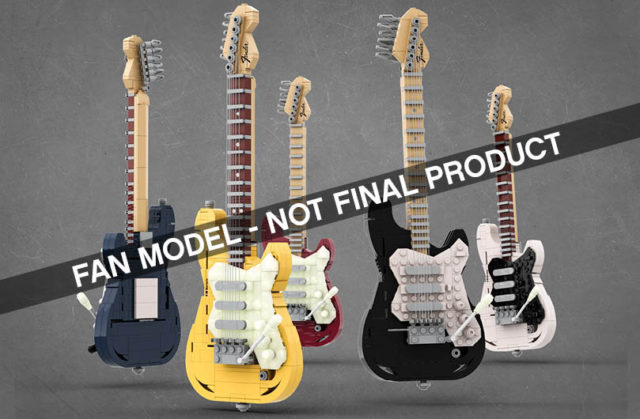 LEGO Ideas Legendary Fender Stratocaster