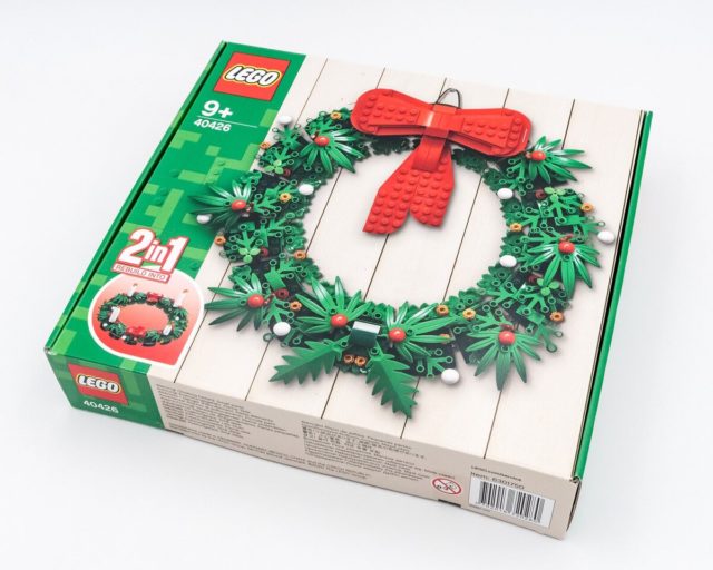 REVIEW LEGO 40426 Christmas Wreath