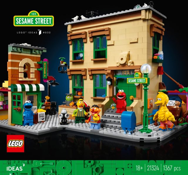 LEGO Ideas 21324 123 Sesame Street