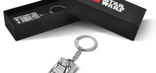 LEGO Star Wars 5006363 Han Solo Carbonite Metal Keychain