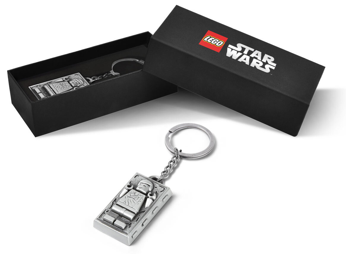 LEGO Star Wars 5006363 Han Solo Carbonite Metal Keychain