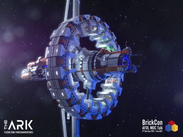LEGO spaceship The Ark