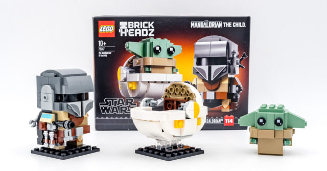 REVIEW LEGO BrickHeadz 75317 The Mandalorian & The Child