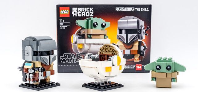 REVIEW LEGO BrickHeadz 75317 The Mandalorian & The Child