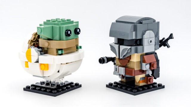 REVIEW LEGO BrickHeadz 75317 The Mandalorian & The Child