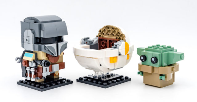 REVIEW LEGO BrickHeadz 75317 The Mandalorian & The Child