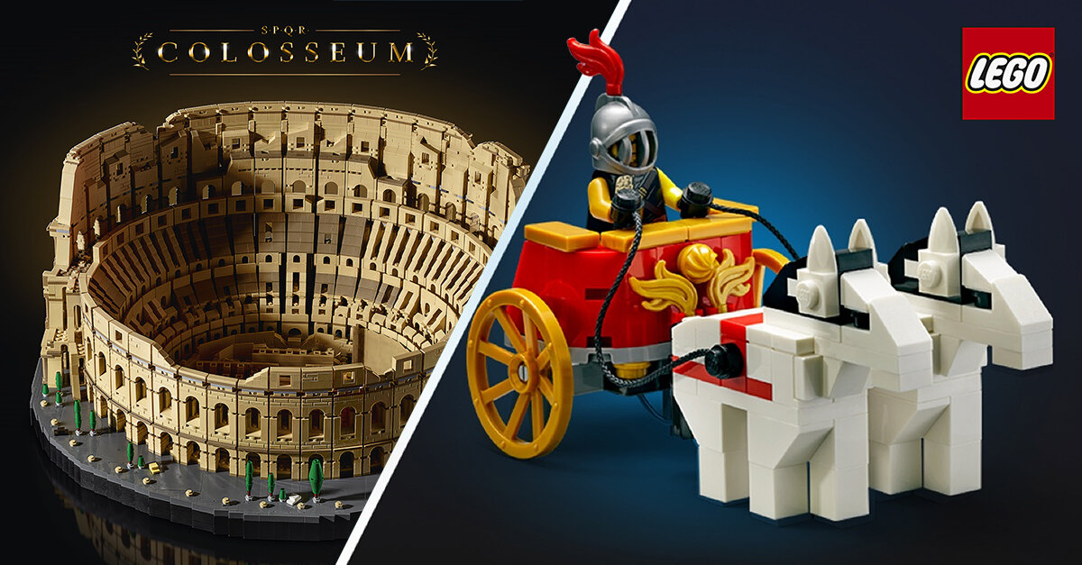 LEGO 10276 Colosseum : le char romain LEGO 5006293 à nouveau offert pour  les clients VIP - HelloBricks
