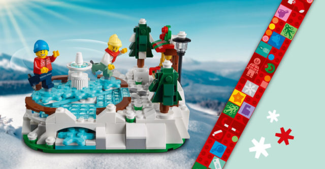 LEGO 40416 Ice Skating Rink