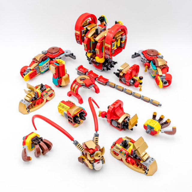 REVIEW LEGO Monkie Kid 80012 Monkey King Warrior Mech