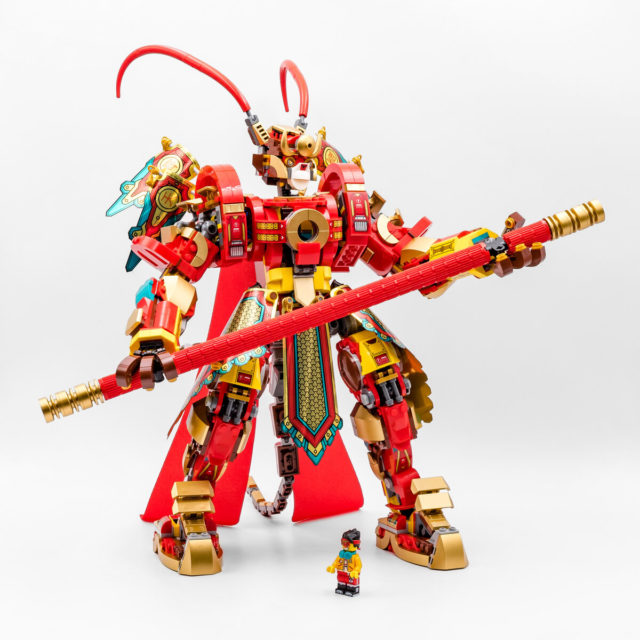 REVIEW LEGO Monkie Kid 80012 Monkey King Warrior Mech