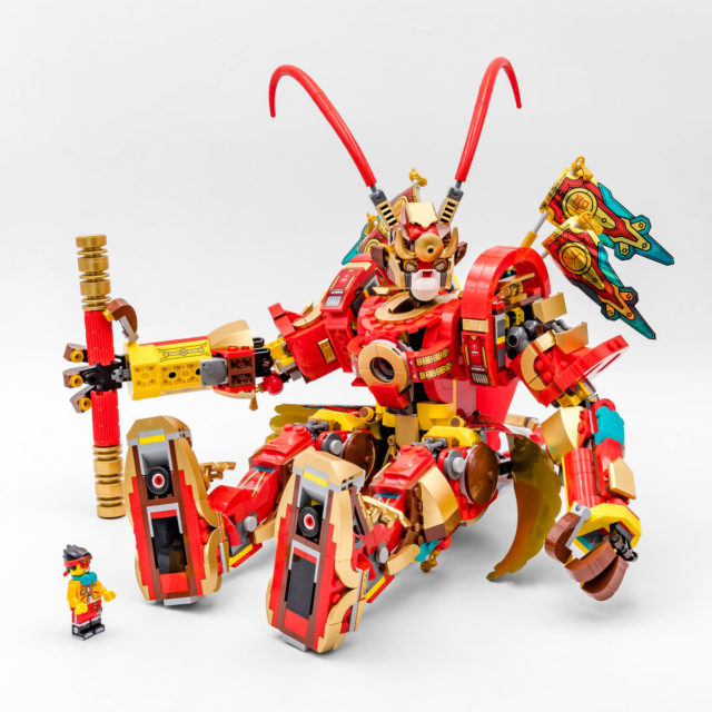 REVIEW LEGO Monkie Kid 80012 Monkey King Warrior Mech