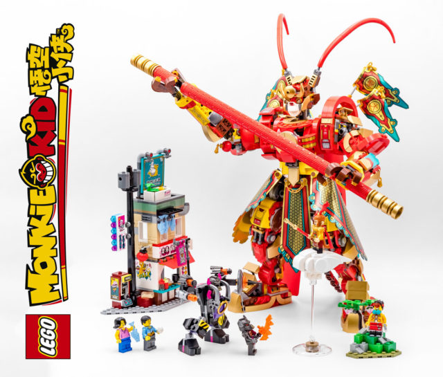 REVIEW LEGO Monkie Kid 80012 Monkey King Warrior Mech