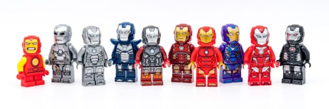 LEGO Marvel Iron Man suits