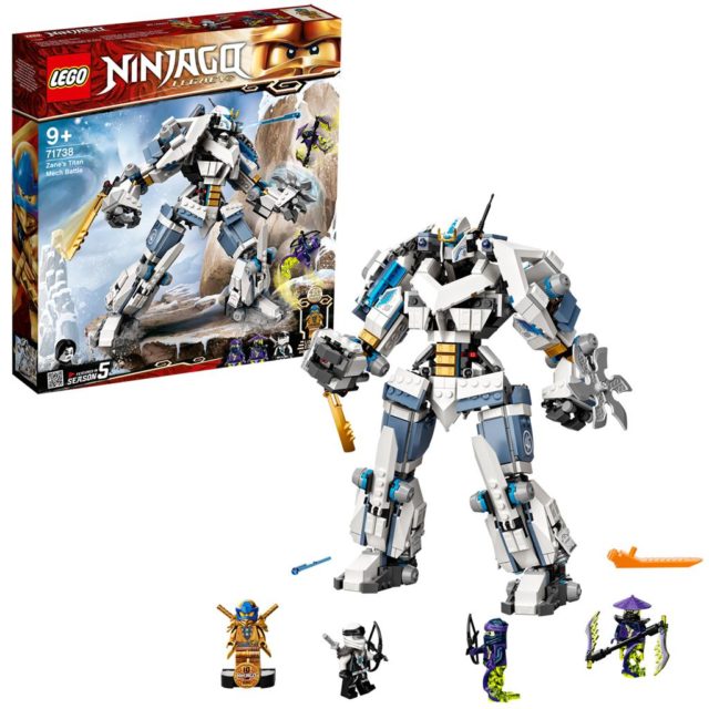 LEGO Ninjago 71738 Zane's Titan Mech Battle