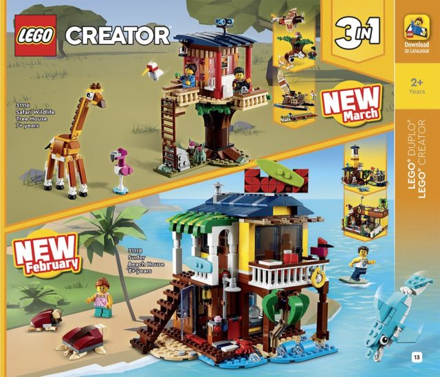 Catalogue LEGO 2021 Creator