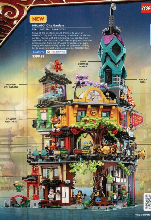 LEGO 71741 Ninjago City Gardens