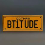 LEGO Batman plate