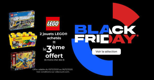 LEGO Black Friday cdiscount