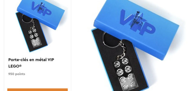 LEGO VIP keychain