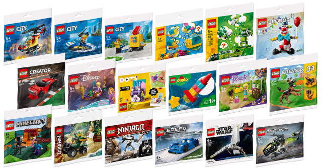 LEGO polybags 2021