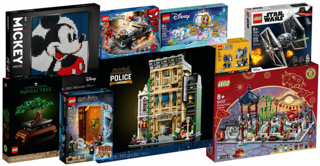 LEGO Art 2021 : les visuels officiels des tableaux 31201 Harry Potter et  31202 Mickey Mouse - HelloBricks