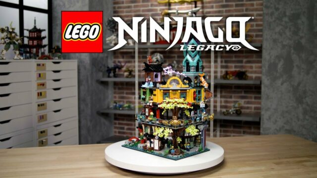 LEGO 71741 Ninjago City Gardens designer video