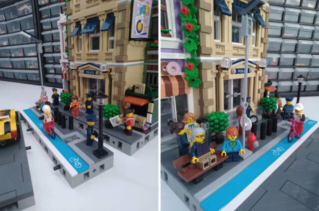 LEGO Modular road system