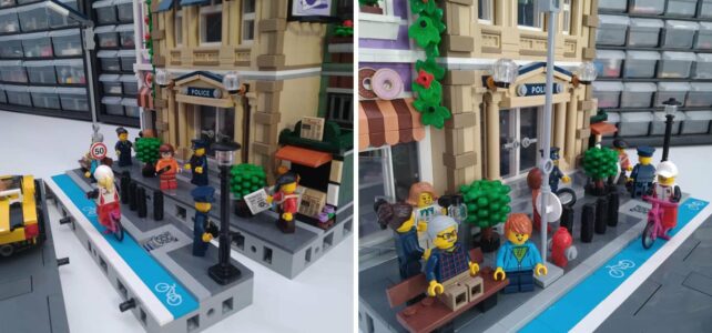 LEGO Modular road system