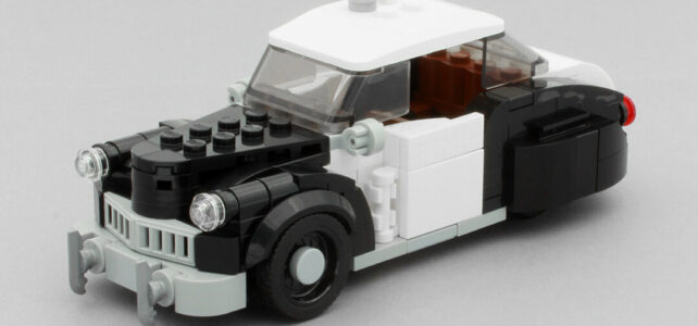 LEGO vintage police car