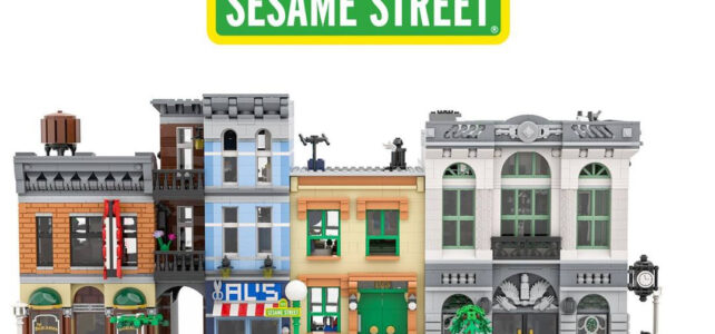 Modular LEGO Ideas 21324 123 Sesame Street