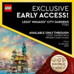 LEGO 71741 Ninjago City Gardens