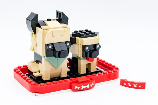 REVIEW LEGO BrickHeadz 40440 German Shepherd