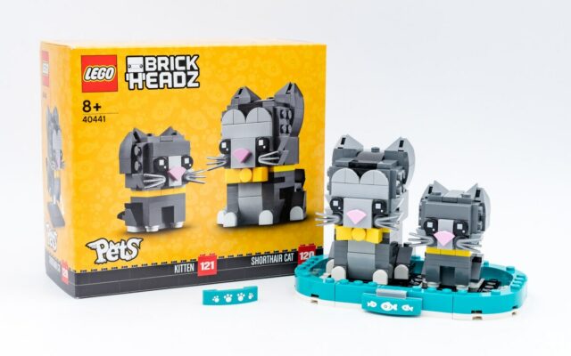 REVIEW LEGO BrickHeadz 40441 Shorthair Cats