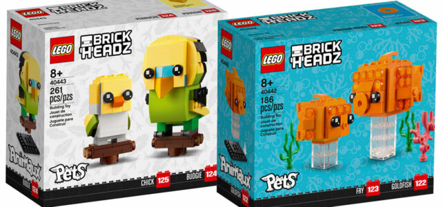 LEGO BrickHeadz Pets 40442 40443