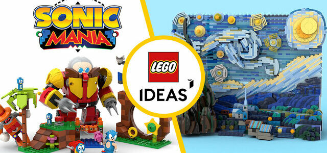 Bientôt chez LEGO Ideas : Sonic Mania Green Hill Zone et La Nuit Etoilée de Vincent van Gogh