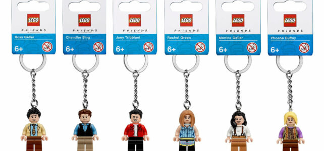 LEGO Ideas Friends TV series keyrings