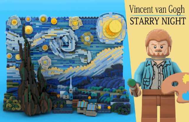 LEGO Ideas Starring Night Van Gogh