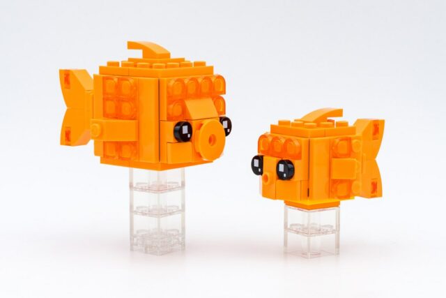 REVIEW LEGO BrickHeadz 40442 Goldfish