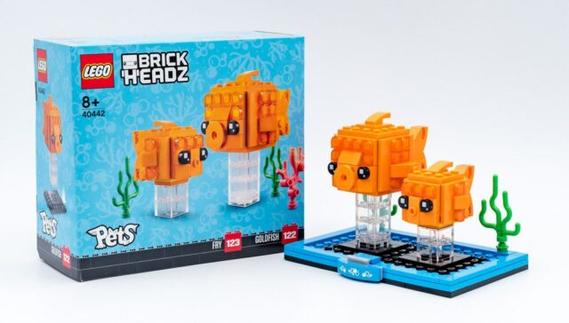 REVIEW LEGO BrickHeadz 40442 Goldfish