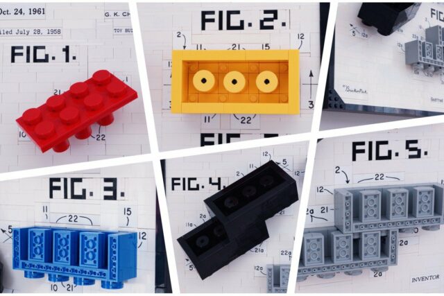 Brevet brique LEGO brick patent